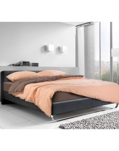 Комплект постельного белья Персиковая карамель 1 5 спальный хлопок бежевый Текс-дизайн