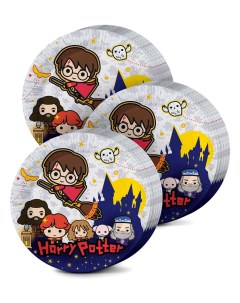 Набор бумажных тарелок Гарри Поттер Harry Potter 18 шт Nd play