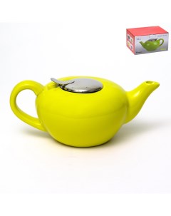 Чайник с фильтром серия Феличита глазурь лимонный 1000 мл Elrington