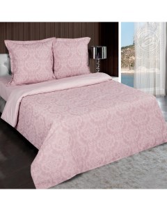 Комплект постельного белья Византия 2 спальный розовый Артпостель