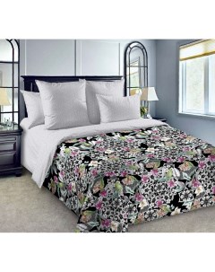 Комплект постельного белья Кристина 1 1 5 спальный перкаль розовый Текс-дизайн