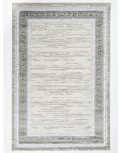 Ковер ворсовый ESTETIC кремовый с серым 150х220 арт УК 1164 15 Kamalak tekstil