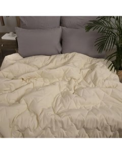 Одеяло 2 спальное зимнее толстое стеганое 175х200 см Овечья шерсть наполнитель 300гр Отк
