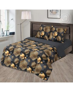 Комплект постельного белья Премиум с простынью на резинке Альберт 530 1 5 спальный Арт-дизайн