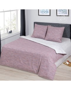 Комплект постельного белья Колорит сливовый 514 евро Арт-дизайн