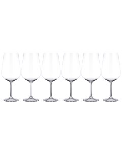 Набор бокалов для вина dora strix из 6шт 850мл Crystal bohemia