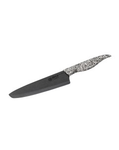 Нож керамический Шеф 187мм INCA SIN 0085B K Samura