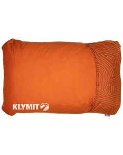 Подушка Drift Camp Pillow Large оранжевая Klymit