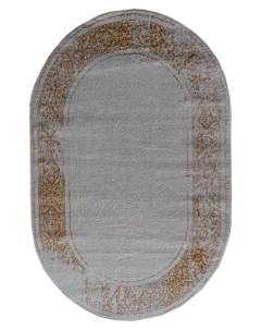 Ковер ворсовый DREAM бежевый с золотом 120х180 арт УК 1166 06 О Kamalak tekstil