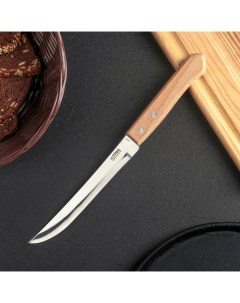 Нож кухонный Универсал поварской лезвие 15 см с деревянной ручкой Труд вача