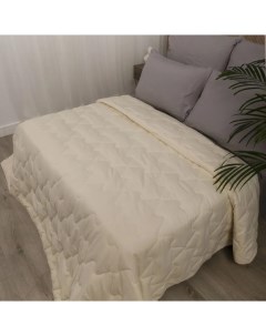 Одеяло 2 спальное евро 200х220 см всесезонное теплое Овечья шерсть наполнитель 200гр Отк