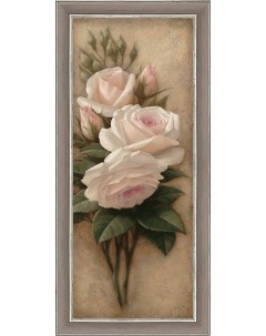 Картина для интерьера Розовые лепестки I 20х50 см GRGO 15096 Графис