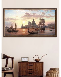 Картина большая для интерьера Старая Венеция 60х120 см GRAF 20014 4 Графис