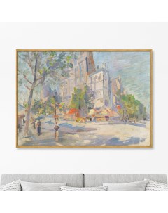 Репродукция картины на холсте Paris In Spring 1934г 75х105см Картины в квартиру