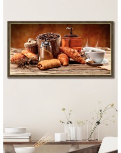 Картина для кухни Французкий завтрак 50х100 см GRAF 15138 Графис