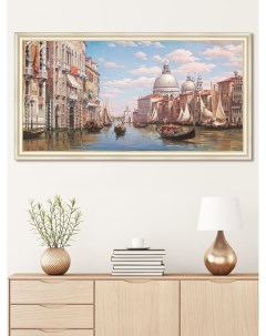 Картина большая для интерьера Чарующая Венеция 50х100 см GRAF 20015 2 Графис