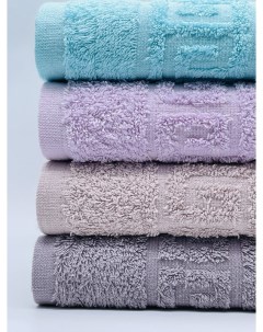 Набор полотенец размер 40х70 4 шт Арт с9 39 36 37 разноцветные Tm textile