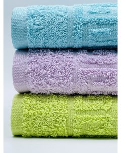 Набор полотенец размер 50х90 3 шт Арт м51 36 37 разноцветные Tm textile