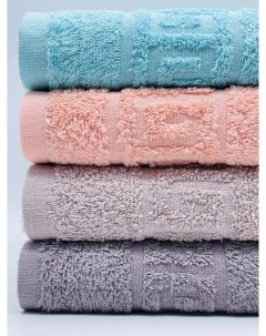 Набор полотенец размер 40х70 4 шт Арт с9 39 13 37 разноцветные Tm textile