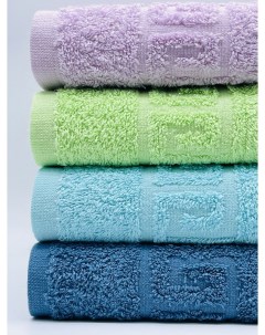 Набор полотенец размер 40х70 4 шт Арт с54 37 51 36 разноцветные Tm textile