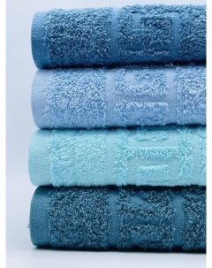Набор полотенец размер 40х70 4 шт Арт с22 37 2 54 разноцветные Tm textile