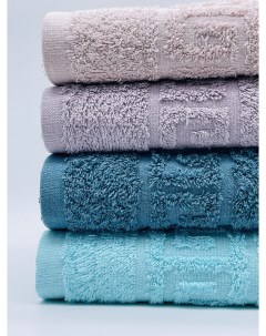 Набор полотенец размер 40х70 4 шт Арт с22 9 39 37 разноцветные Tm textile