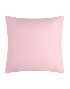 Чехол на подушку цвет розовый 40 х 40 см 100 п э Экономь и я