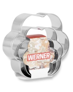 Набор форм для печенья ANZIO 7x7x2 см 3 шт Werner