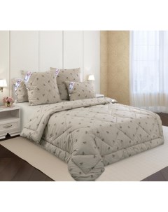 Одеяло 1 5 спальное 140х205 см тик Овечий пласт теплое Текс-дизайн
