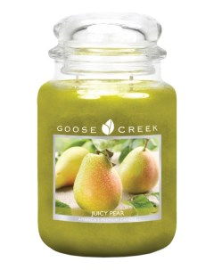 Ароматическая свеча Juicy Pear Сочная груша 680г Goose creek