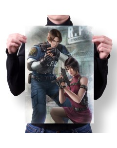 Плакат А3 Принт Resident Evil Резидент Эвил 10 Migom