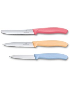 Набор из 3 кухонных ножей Swiss Classic Trend Colors 6 7116 34L1 Victorinox