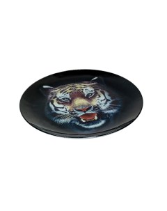 Тарелка Тигр 25 25 см черная R2 3 21 Rettal