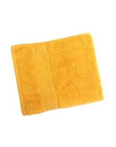 Махровое гладкокрашеное полотенце 50x90 см 460 г м2 Ярко желтый Ивановотекстиль