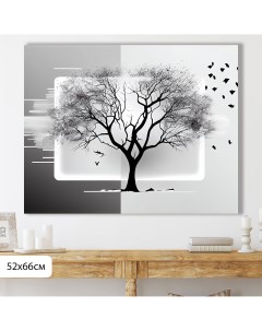 Картина Дерево и ветер 52х66 см К0340 Добродаров