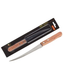 Нож филейный ALBERO MAL 04AL лезвие 13 см с деревянной рукояткой Mallony