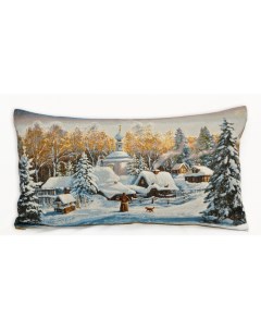 Декоративная подушка Н 1861 4h 32 65 разноцветный 65x32см Студия текстильного дизайна
