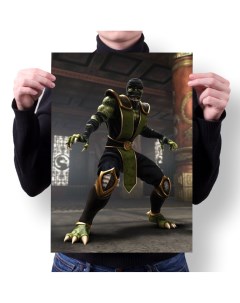 Плакат А1 Принт Mortal Kombat Мортал Комбат 33 Migom