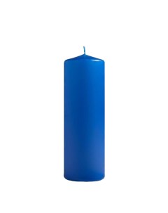 Свеча классическая 5 15 см синяя лакированная Богатство аромата