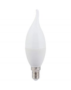 Лампа светодиодная E14 8W 2700K Свеча на ветру арт 556582 10 шт Ecola