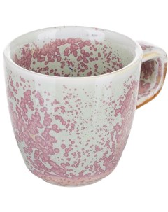 Чашка Пион кофейная 100мл 65х65х62мм фарфор розовый Kunstwerk