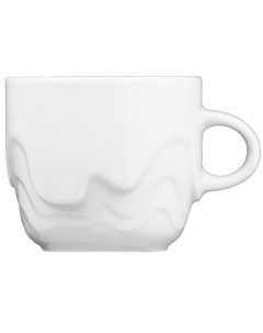 Чашка G Benedikt Мелодия чайная 190мл 100х75х65мм фарфор белый G.benedikt