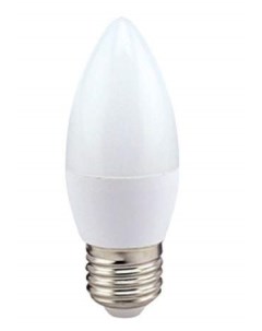 Лампа светодиодная E27 8W 4000K Свеча арт 556796 10 шт Ecola