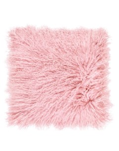Подушка Нордик меховая 40 x 40 см розовая Togas
