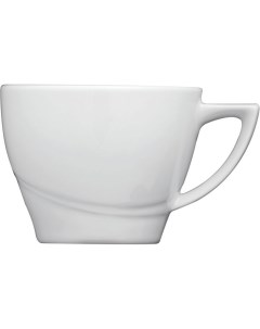 Чашка Austria Атлантис кофейная 100мл 95х70х50мм фарфор белый Lilien