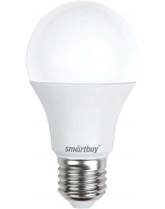 Лампа светодиодная E27 13W 6000K ЛОН груша арт 639070 10 шт Smartbuy