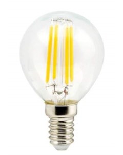 Лампа светодиодная E14 6W 2700K Шар арт 617379 10 шт Ecola