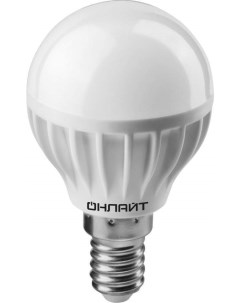 Лампа светодиодная E14 8W 6500K Шар арт 617436 10 шт Онлайт
