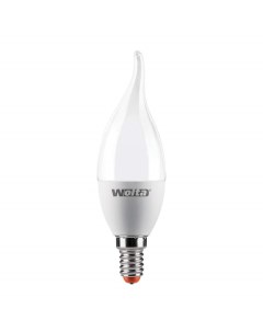 Лампа светодиодная E14 7 5W 6500K Свеча на ветру арт 681454 10 шт Wolta