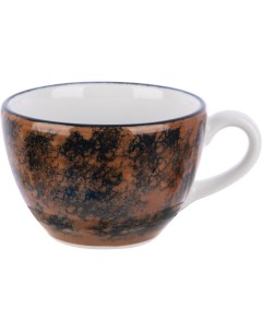 Чашка Аида чайная 180мл фарфор коричневый Lubiana
